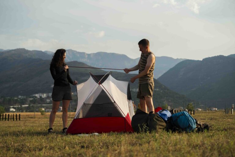 rondreis balkan Camping